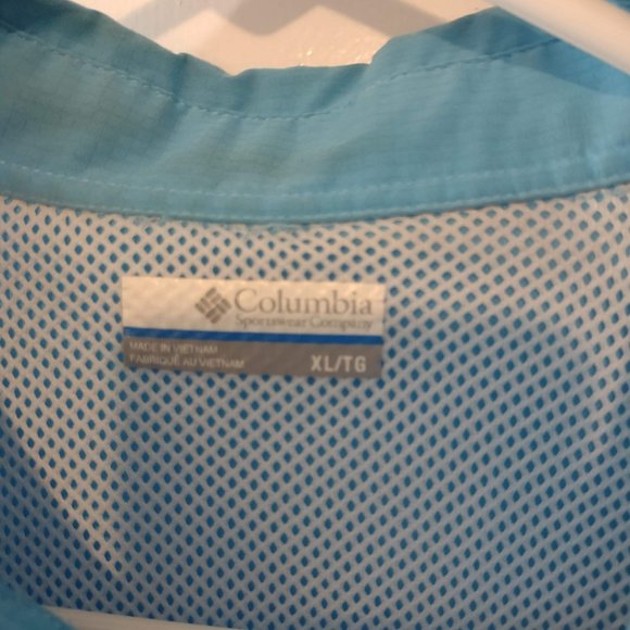 Columbia PFG LS Bonehead Bahama Men's Fishing Shirt, Blue  XL - Picture 2 of 4